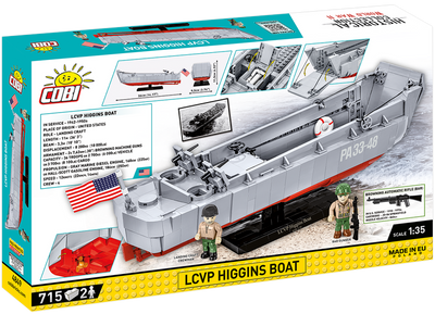 COBI - Construction Blocks, COBI LCVP Higgins Boat Landing Craft