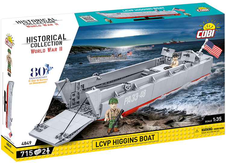 COBI LCVP Higgins Boat Landing Craft