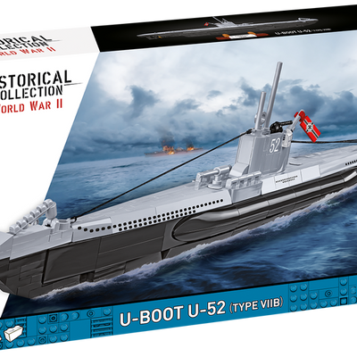 COBI - Construction Blocks, COBI U-Boot U-52 Type VIIB Submarine
