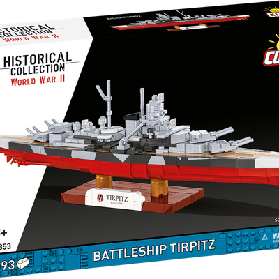 COBI - Construction Blocks, COBI German Battleship Tirpitz 593pc