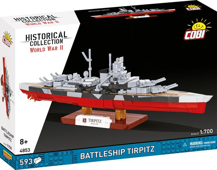 COBI German Battleship Tirpitz 593pc