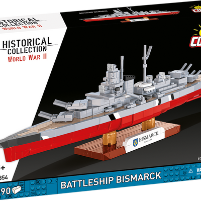 COBI - Construction Blocks, COBI German Battleship Bismarck 590pc