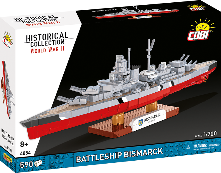 COBI German Battleship Bismarck 590pc