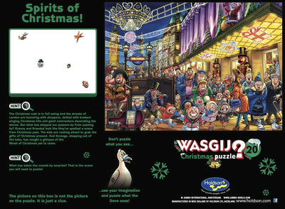 Jigsaw Puzzles, Wasgij Christmas 20: Spirits of Christmas! 1000pc Puzzle