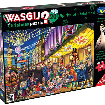 Jigsaw Puzzles, Wasgij Christmas 20: Spirits of Christmas! 1000pc Puzzle