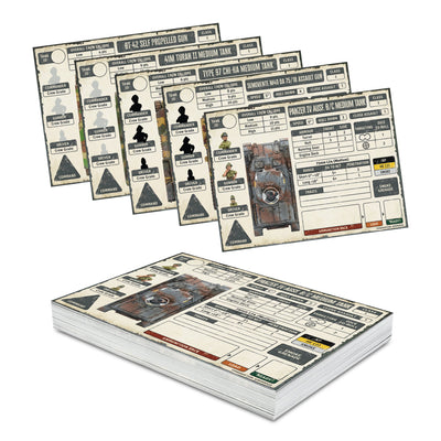 Products, Achtung Panzer! Axis Datacards Pack