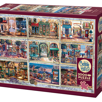 Jigsaw Puzzles, Cobble Hill: Memories of Paris 2000pc Puzzle