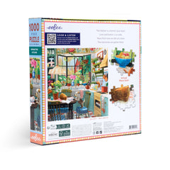 eeBoo Springtime Kitchen 1000pc Puzzle
