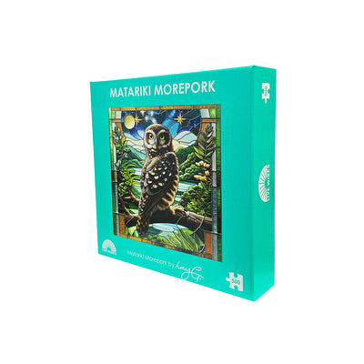 Jigsaw Puzzles, Lucy Gauntlett: Matariki Morepork 500pc Puzzle