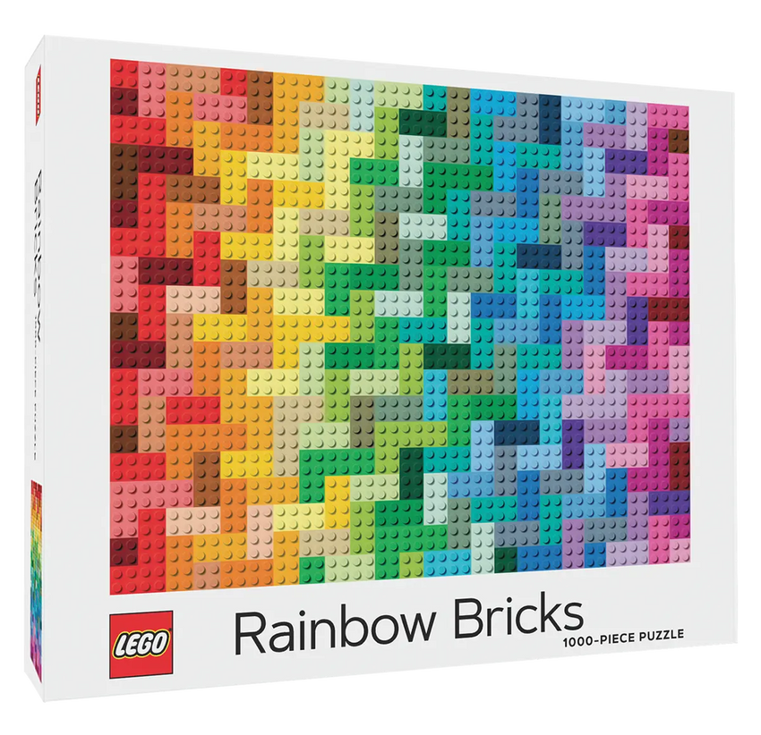 LEGO Rainbow Bricks 1000pc Puzzle