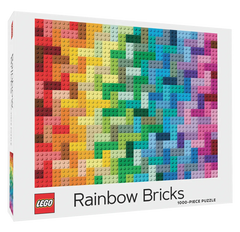 LEGO Rainbow Bricks 1000pc Puzzle