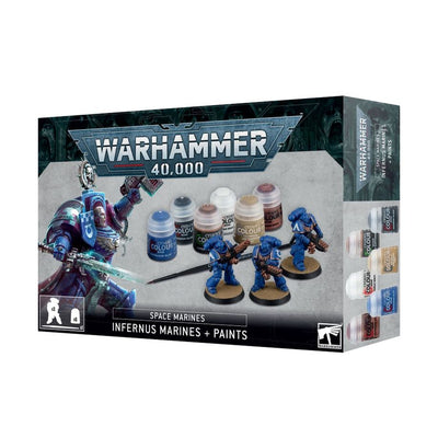 Hobby Supplies, Space Marines: Infernus Marines + Paints