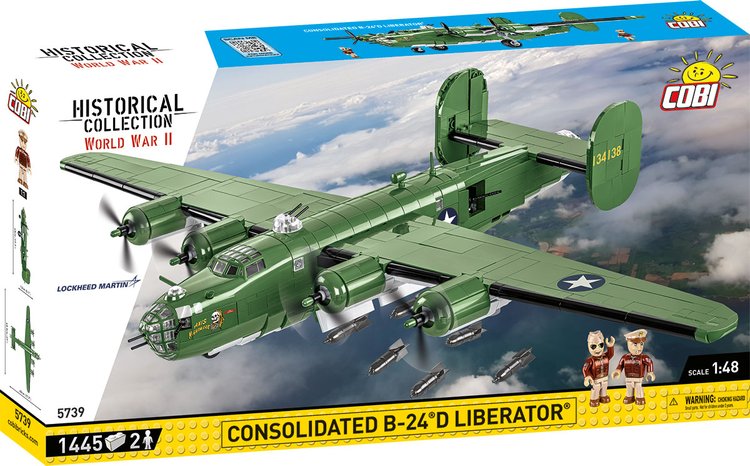 COBI Consolidated B-24D Liberator Bomber 1445pc