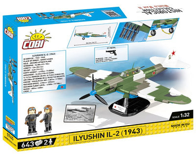 COBI - Construction Blocks, COBI Ilyushin IL-2 1943 643pc