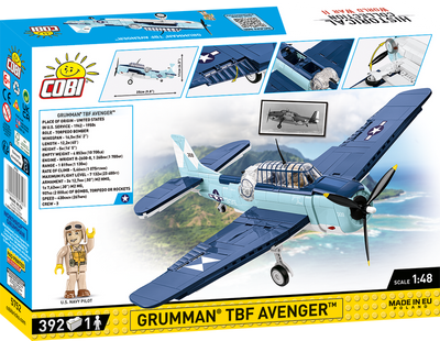 COBI - Construction Blocks, COBI Grumman TBF Avenger Torpedo Bomber 392pc