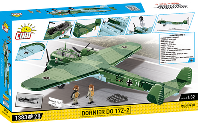 COBI - Construction Blocks, COBI Dornier DO 17Z-2 Light Bomber 1383pc