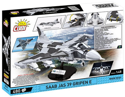 COBI - Construction Blocks, COBI SAAB JAS 39 Gripen E Fighter Jet 480pc