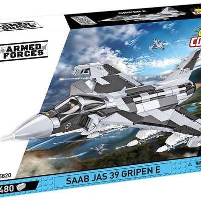 COBI - Construction Blocks, COBI SAAB JAS 39 Gripen E Fighter Jet 480pc