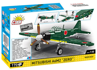 COBI - Construction Blocks, COBI Mitsubishi A6M2 Zero Fighter 170pc