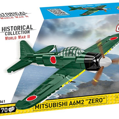 COBI - Construction Blocks, COBI Mitsubishi A6M2 Zero Fighter 170pc