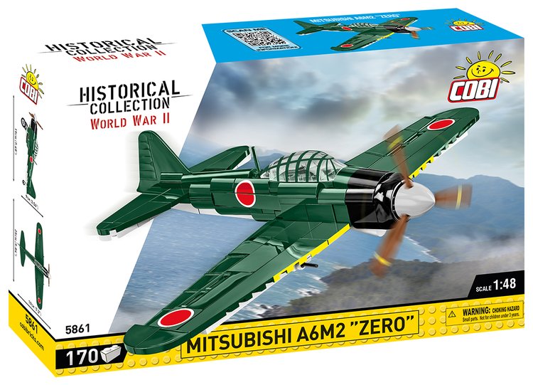 COBI Mitsubishi A6M2 Zero Fighter 170pc