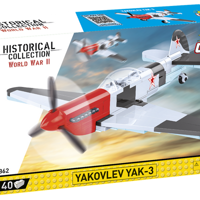 COBI - Construction Blocks, COBI Yakovlev YAK-3 Fighter 140pc