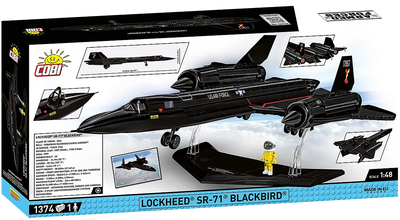 COBI - Construction Blocks, COBI Lockheed SR-71 Blackbird 1374pc