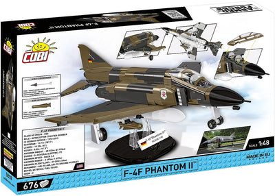 COBI - Construction Blocks, COBI F-4F Phantom II Jet Fighter 676pc
