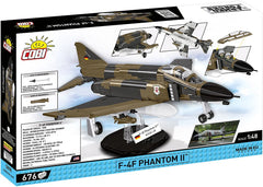 COBI F-4F Phantom II Jet Fighter 676pc