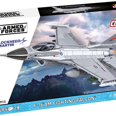 COBI - Construction Blocks, COBI F-16 AM Fighting Falcon Fighter 495pc