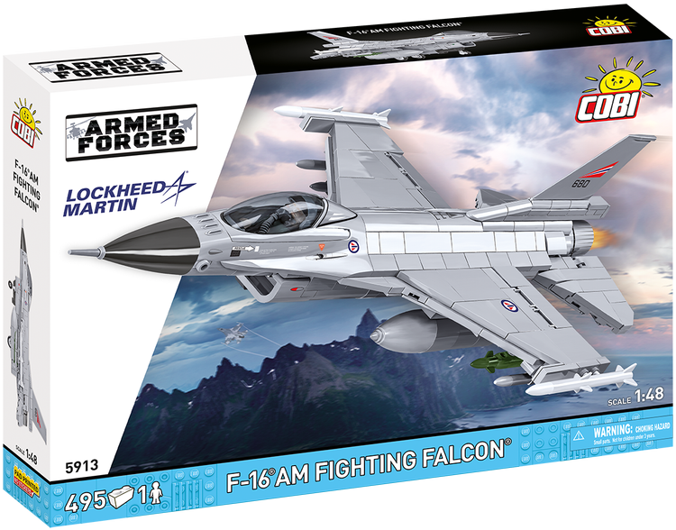 COBI F-16 AM Fighting Falcon Fighter 495pc