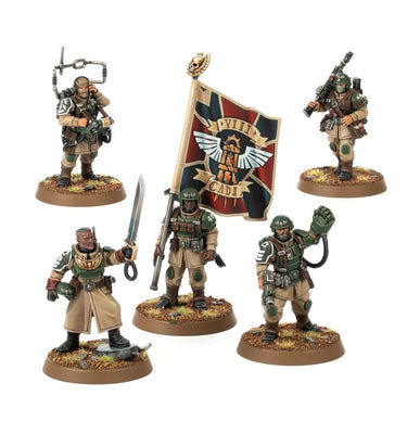 Miniatures, Astra Militarum: Cadian Command Squad