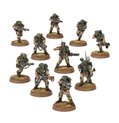 Miniatures, Astra Militarium: Cadian Shock Troops