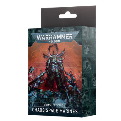 Accessories, Datasheet Cards: Chaos Space Marines