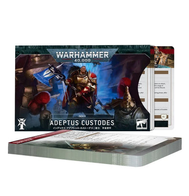 Products, Adeptus Custodes Index Cards 23
