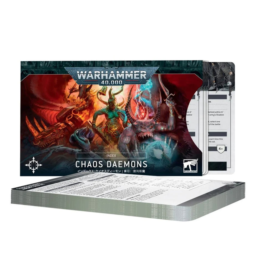 Chaos Daemons Index Cards