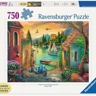 Jigsaw Puzzles, Ravensburger: European Villa Views 750pc Large Format Puzzle