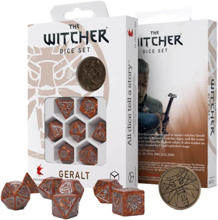 The Witcher Dice Set: Geralt – The Monster Slayer