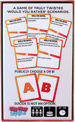 R18+ Games, A Rock & A Hard Place: A Game of Terrible Would You Rather Questions