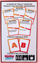 A Rock & A Hard Place: A Game of Terrible Would You Rather Questions