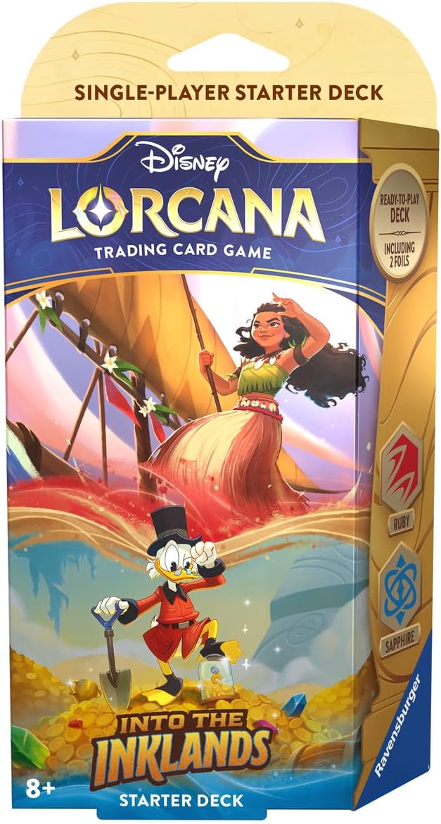 Disney Lorcana TCG: Into the Inklands Starter Deck Ruby and Sapphire