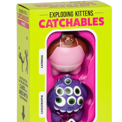 Cats, Exploding Kittens Catchables 2-Pack Caterina & Catastrophe