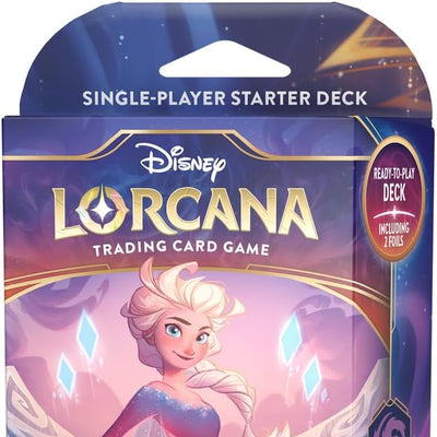 On Sale, Disney Lorcana TCG: Shimmering Skies Starter Deck Amethyst and Ruby
