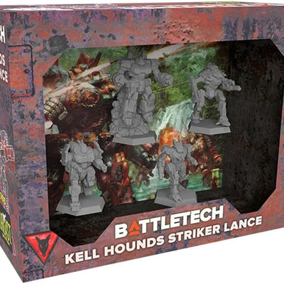 Miniatures, Battletech Kell Hounds Striker Lance