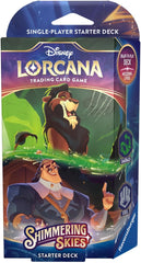 Disney Lorcana TCG: Shimmering Skies Starter Deck Emerald and Steel