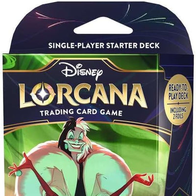 On Sale, Disney Lorcana TCG: First Chapter Starter Deck Emerald and Ruby