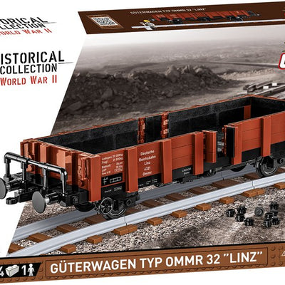 COBI - Construction Blocks, COBI Guterwagen TYP OMMR 32 Linz Train Car 584pc