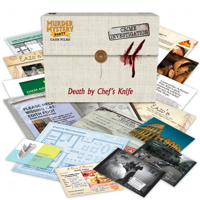 Cooperative Games, Murder Mystery Party Case Files: Death by Chef's Knife