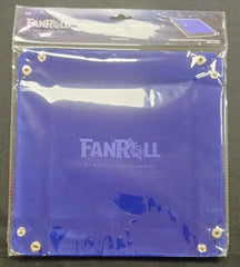 Fanroll: Blue Velvet Dice Tray With Leather Backing