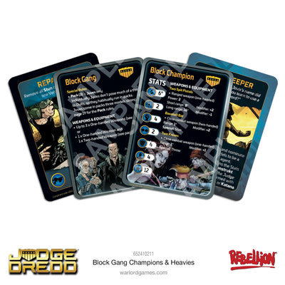 Miniatures, Judge Dredd: Block Gang Champions & Heavies